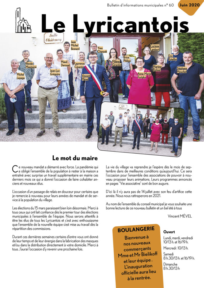 le Lyricantois Bulletin communal